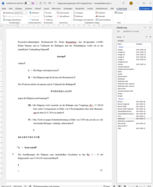 Le Mot-Tools Legal Plus Addin