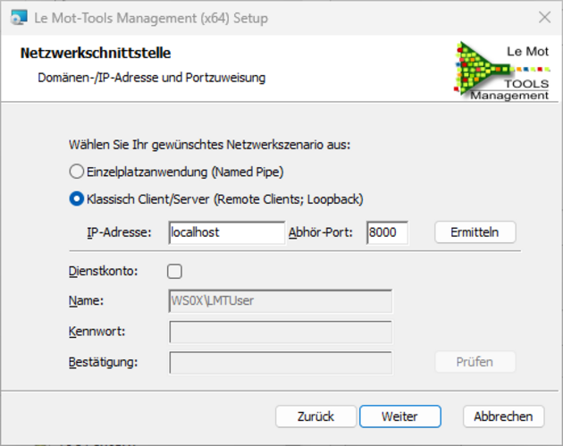 Netzwerkschnittstelle